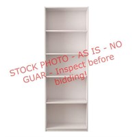 Style Selections White 5-Shelf Bookcase