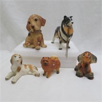 Dog Figurines - Ceramic