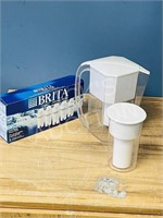 Brita water filters (4) plus Brita pitcher