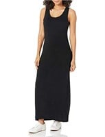 Amazon Essentials Women's Tank Maxi Dress, Black,