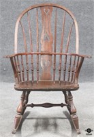 Sikes Chair Co. Vintage Windsor Rocking Chair