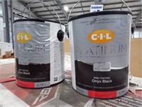 (2) Cans Of Platinum 2-In Pre-Tinted Paint