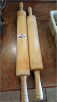 rolling pins 18" and 14"