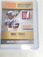 Mike Trout 2009 Rookie Phenoms High School Rookie