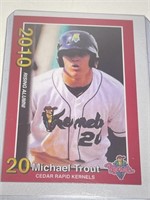 Mike Trout 2010 Rising Alumni #2 Rookie