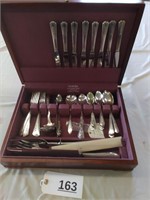 Silverware in case