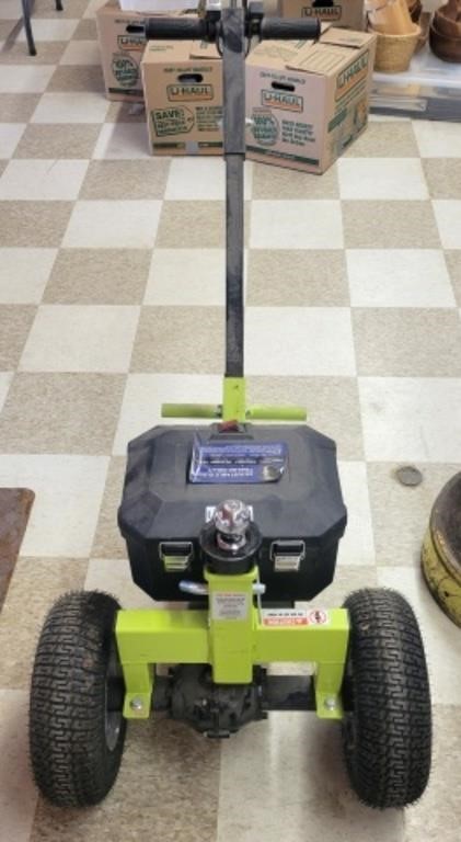 Tow Tuff Adjustable Electric Trailer Dolly