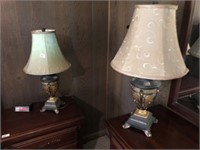 Pr of Decorator Lamps