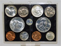 1962 U.S. Silver Proof Set in Plastic Holder -