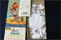 VINTAGE MODEL 1964 SILLY SURFERS KIT