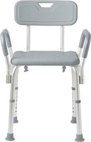 Medline Shower Chair With Back And Padded Arms