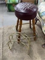 Stool and Book Rack