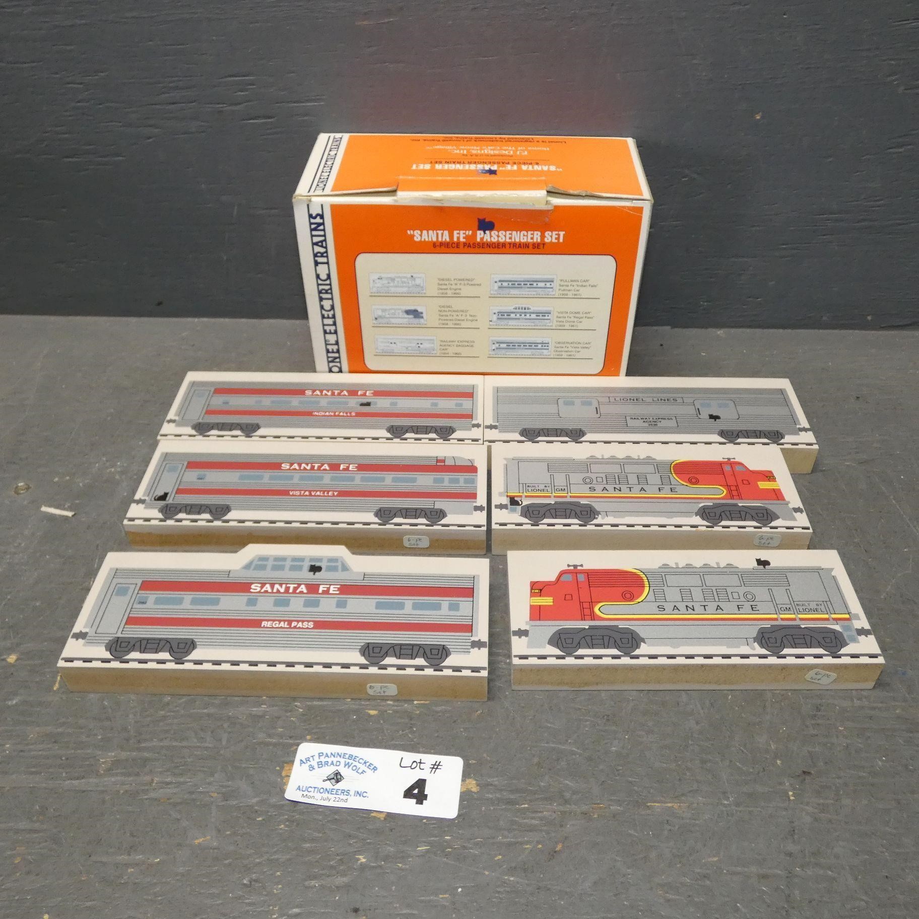 Lionel Santa Fe Passenger Cat's Meow Train Set