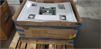 GE Island Vent Hood, S.S. Finish **Appears New,
