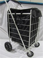 Folding Rolling Cart 37" T