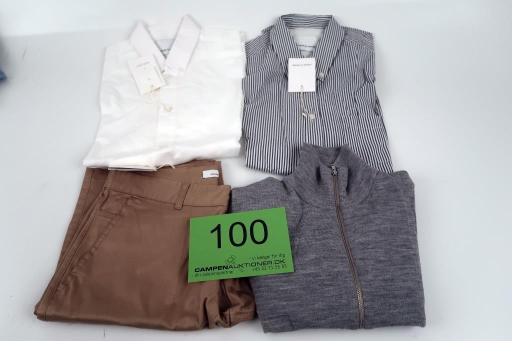 13 stk. Tøj - shorts, skjorter MOMSFRI | Campen A/S
