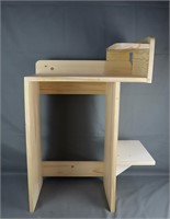 Wooden Stand -Child's Desktop Homemade