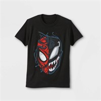 XS Boys' Marvel T-Shirt Black