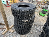 4 Unused 12-16.5 SKS Skid Steer Tires