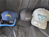 3 NEW caps/hats