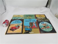 6 BD de Tintin