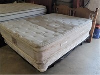 Queen Size Bed W/Mattress & Box Spring