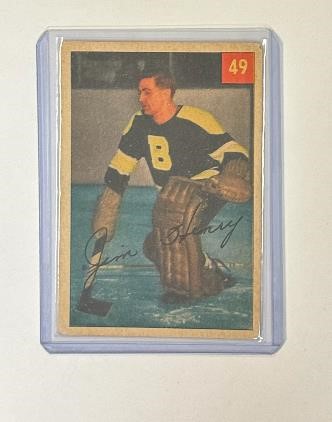 Jim Henry #49  Hockey Card