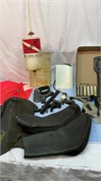 Scuba diving flags, gloves, sheath,etc