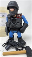 S.D.E.U. Special Destroy Evil Unit Figurine 8"