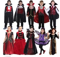 Child Vampire Costume Count Dracula Cosplay Boys
