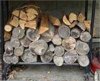 Log Rack and Firewood