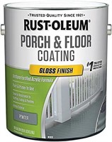 Rust-Oleum Pewter Porch + Floor Coating 1 gal AZ40