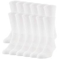 Gildan mens Performance Crew Socks, 12 Pairs Socks