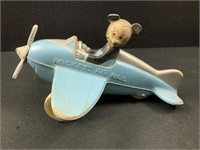 Disney Mickey Mouse Rubber Airplane