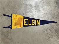 1912 Elgin Illinois Auto Races Felt Pennant