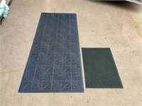 Two LL Bean outdoor rugs
