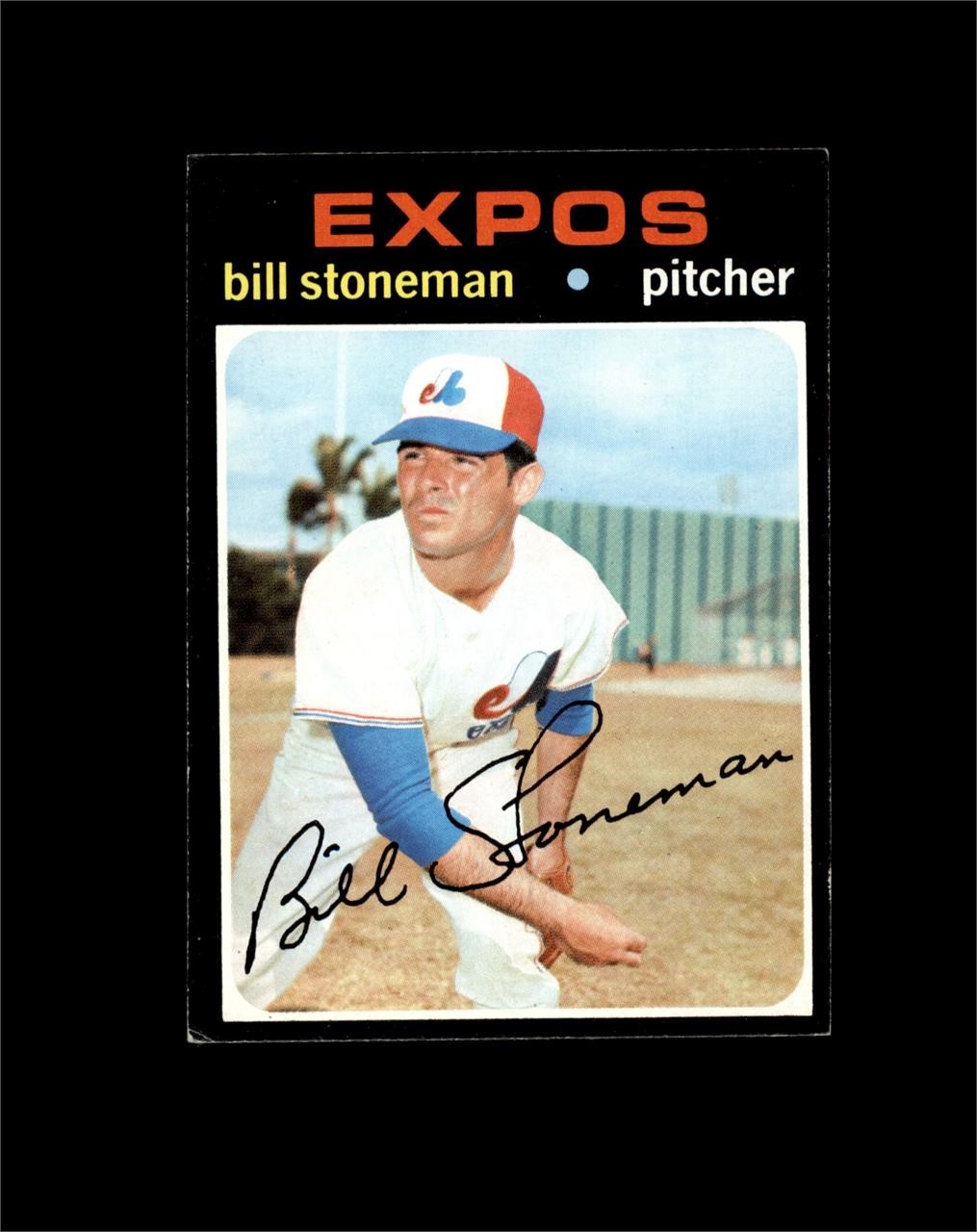 1971 Topps #266 Bill Stoneman EX to EX-MT+
