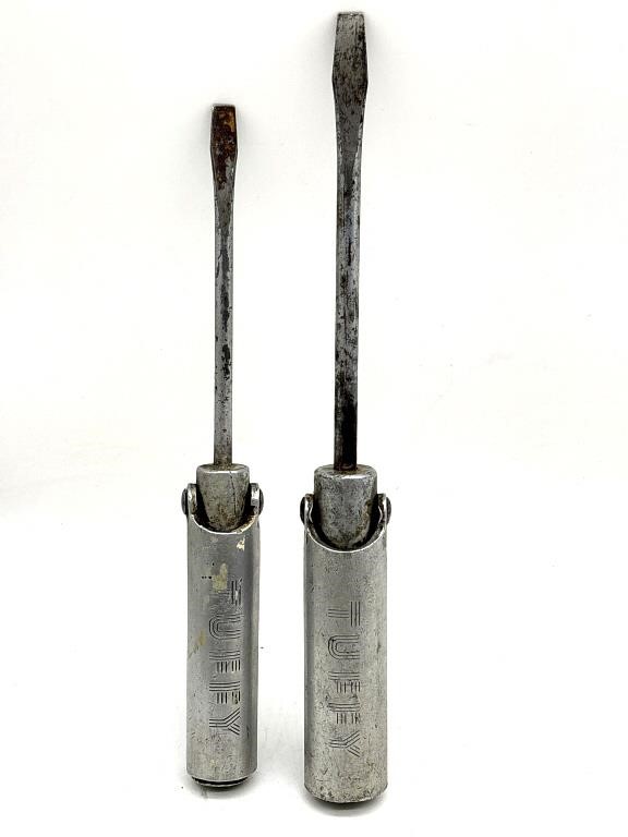 Vintage Tuffy Aircraft Screwdrivers 10.5” and