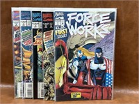 Force Works #1-5 Marvel Comics