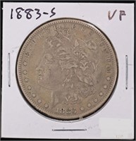 1883-S MORGAN DOLLAR VF