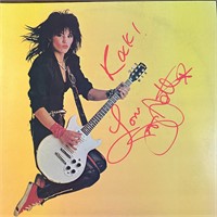 Joan jett Autographed Album Cover