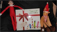 Elf On The Shelf + Reindeer +The Crayons Christmas