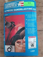 Sandblasting kit