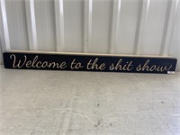 3' Wooden Sign