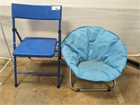2 PC CHILDS CHAIRS