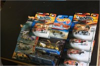 Collection of 11 Nascar Hot Wheels