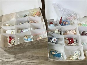 2- Boxes of Ashton Drake doll ornaments