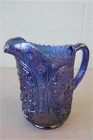Large Carnival Glass Pitcher