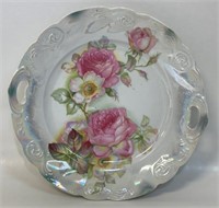 BEAUTIFUL BAVARIAN HAND PAINTED SERVING PLATE