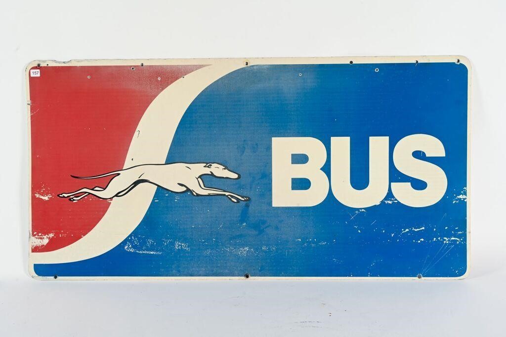 GREYHOUND BUS DST SIGN